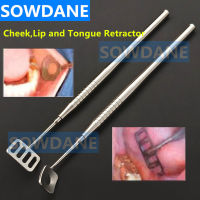 ใหม่ทันตกรรม Retractor แก้มลิปและลิ้น Retractor สแตนเลสทันตกรรมผ่าตัด Retractor Lip Retractors เครื่องมือ