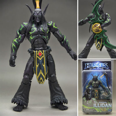 Figma ฟิกม่า Figure Action NECA จากเกม Heroes of the Storm ฮีโร่ ออฟ เดอะ สตอร์ม World of Warcraft เวิลด์ ออฟ วอร์คราฟต์ Betrayer Illidan Stormrage อิลลิดัน สตอร์มเรจ Ver แอ็คชั่น ฟิกเกอร์ อนิเมะ การ์ตูน มังงะ ของขวัญ สามารถขยับได้ ตุ๊กตา Model โมเดล