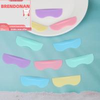 BRENDONAN 5Pairs ของใหม่ เครื่องสำอางสำหรับแต่งหน้า ซิลิโคนทำจากซิลิโคน เครื่องมือ applicator แผ่นดัดขนตา เครื่องมือเสริมความงาม เครื่องดัดขนตา3D