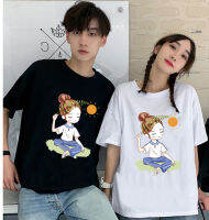 BK-386 เสื้อยืดแขนสั้นพร้อมส่ง 8สี ลายการ์ตูน ขายดีตามเทรนต์ ลายน่ารัก สีสันสดใส่น่ารัก ใส่ได้ทั้งหญิงและชาย (S-3XL) ***ปลีก-ส่ง***