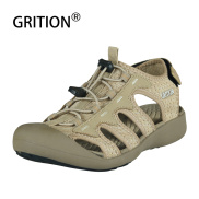 GRITION Women Sandals Summer Outdoor Beach Shoes Topcap Hiking Breathable