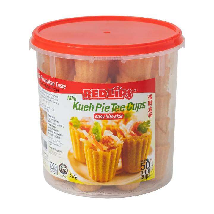 Red Lips Mini Kueh Pie Tee Cups | Lazada Singapore