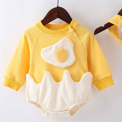 Cartoon Baby Clothing Girls Bodysuits Spring Autumn Baby Boys Clothes Cotton Long Sleeve Newborn Bodysuits Outfits 3-18 Months