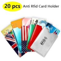 【CW】○☬  2022 New Anti Rfid Card Holder NFC Blocking Reader Lock Id Bank Protection Metal Credit
