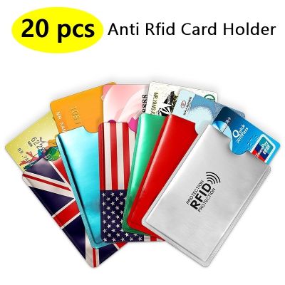 hot！【DT】❒❅◄  2022 New Anti Rfid Card Holder NFC Blocking Reader Lock Id Bank Protection Metal Credit
