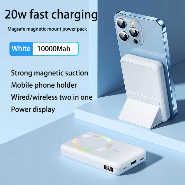 [Brand new] Original 10000Mah magnetic wireless charging treasure with ...