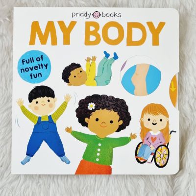 [หนังสือ เด็ก Priddy] My Little World: My Body (My Little World, 1) by Roger Priddy play Board book #พร้อมส่ง #Priddy