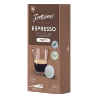 ฟอร์ติสิโม กาแฟแคปซูล เอสเพรสโซ่ ฟอร์ต 10 แคปซูล - Coffee Capsule Espresso Forte for Nespresso machine x10 Fortisimo