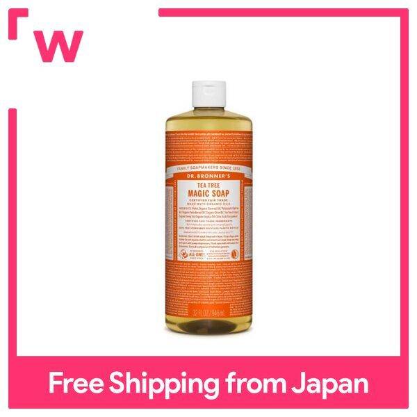 Dr. Bronner's Magic Soap Tea Tree 946ml Lazada