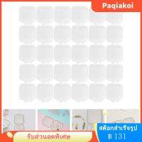 Paqiakoi กล่องเก็บเครื่องประดับขนาดเล็ก 100pcs กล่องจัดเก็บข้อมูลการจัดระเบียบที่ชัดเจน