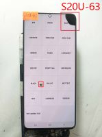 6.9 "LCD สำหรับ Samsung Galaxy S20 Ultra G988B/DS G988B G988F G988U จอแสดงผล LCD Touch Digitizer