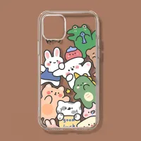 -พร้อมส่งในไทย-เคสซิลิโคนส กรีนลายการ์ตูน TPU นิ่ม สำหรับรุ่น 14/14PRO 14 PROMAX 13/13PRO 13PROMAX 12 11 XS #456