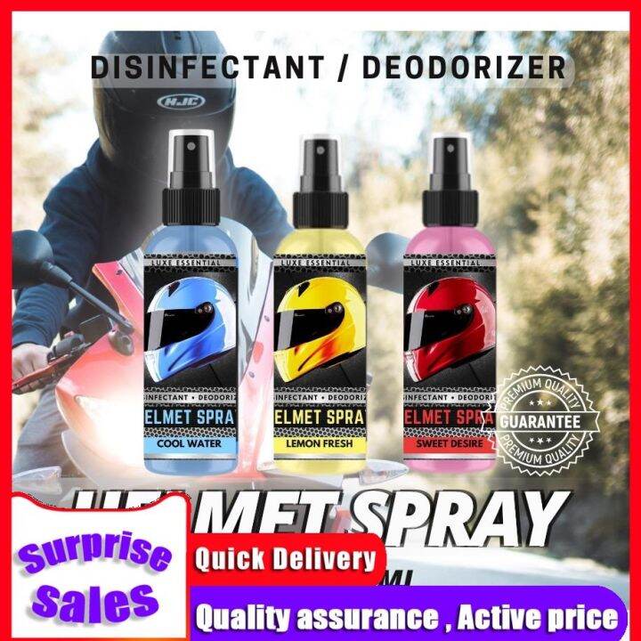 HELMET Spray disinfectant refresher refreshner deodorizer antibacterial