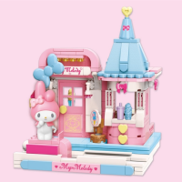 Sanrio Made of Blocks My Melody Ice Cream House Kids Toy