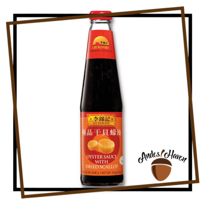 【Lee Kum Kee】Oyster Sauce with Dried Scallop 510g Lazada