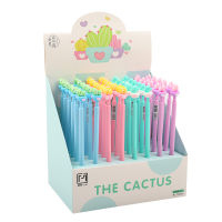 48 pcslot Creative Cactus Gel Pen Cute Student Gel Pen For Kids Stationery Gifts School Office Supplies