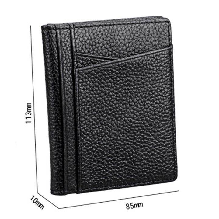 layor-wallet-zovyvol-2021ผู้ชายกระเป๋าสตางค์บางมินิผู้ถือบัตรเครดิตกระเป๋าสตางค์บางนุ่มกระเป๋าสตางค์100กระเป๋าหนังแท้ผู้ถือบัตรแสงสีดำ