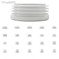 ♗☃  12pc Round Equipment Pipe Tube Cover White Fencing Post Insert Plug Furniture Foot Tubing End Cap Durable Chair Leg Insert Glide