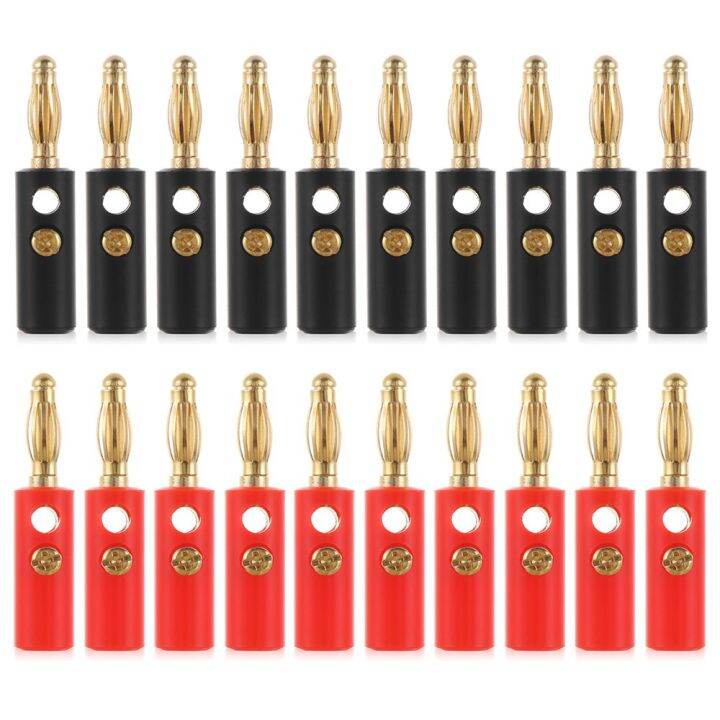 LUXURY GRADE Screw Adapter Gold Plated Consumer Electronics Wire Cable