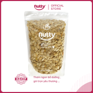 Hạt bí nguyên vỏ nướng tự nhiên Nutty - Gói 350g 500g 1kg
