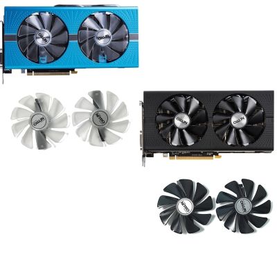 2ชิ้น95มม. CF1015H12D DC 12V 0.42A สำหรับแซฟไฟร์เรดอน RX 470 480 580 570 RX580 RX480พัดลมการ์ดจอ RX580ที่ทำความเย็น GPU 570