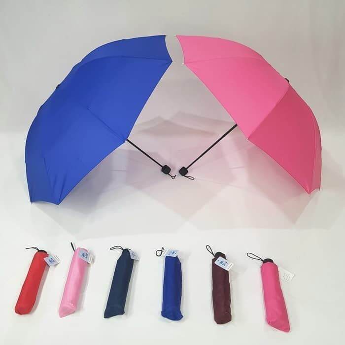 Payung Lipat D Rain Drop Magic Umbrella Dimensi Mangkok Hujan