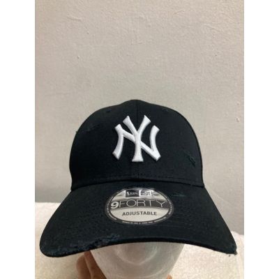 New Era 9Forty NY Yankees หมวกแก๊ป สีดํา 69