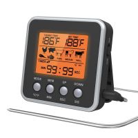 ✐✚ Digital Outdoor Meat Thermometer Cooking BBQ Oven Thermometer With Big LCD Screen For Kitchen