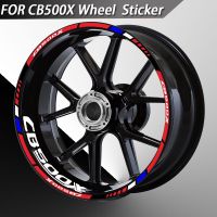 【hot】 CB500X  Motorcycle Accessories Stripes Sticker Rim Hub Reflective Decals HONDA 500 X 2019/2020/2021/2022