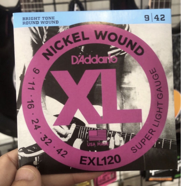สายกีตาร์ไฟฟ้า-daddario-exl110-เบอร์-10-46-exl120-เบอร์-09-42