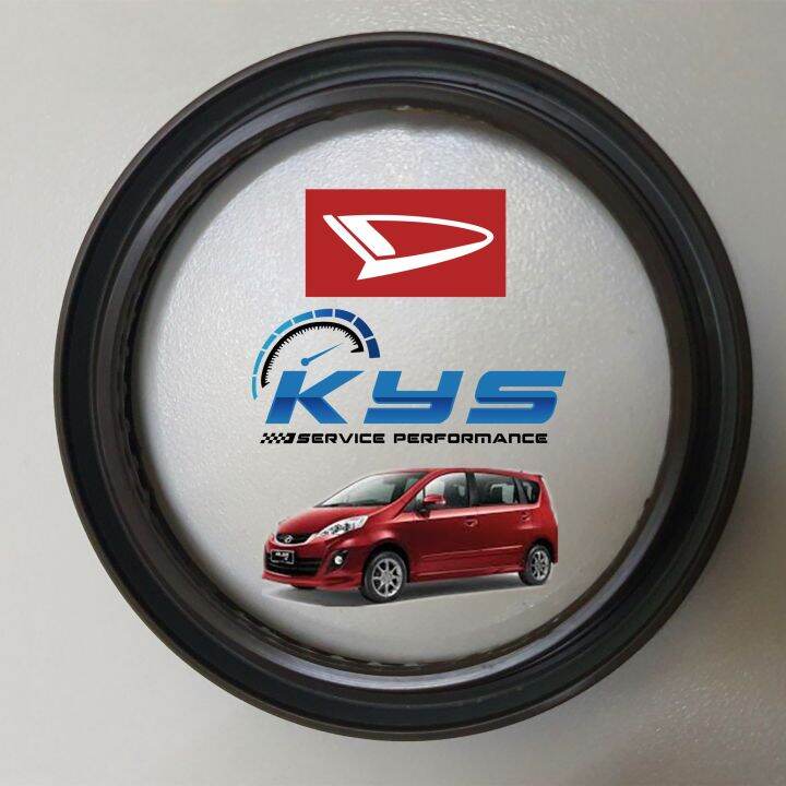 DAIHATSU OIL SEAL for flywheel PERODUA MYVI 1.3/1.5, LAGI BEST, KEMBARA DVVT, ALZA AVANZA