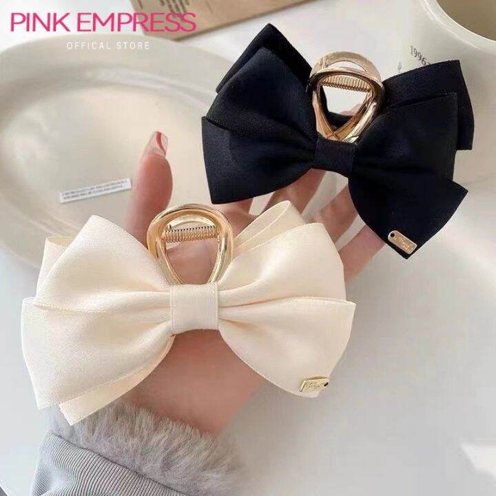 pink-empress-ทรงผมริบบิ้นทรงผมที่ยอดเยี่ยมคลิปขนผมขนาดใหญ่