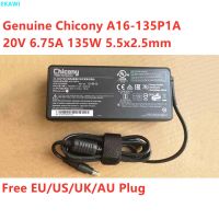 A135A006L ชาร์จ135W ของแท้จาก Chicony A16-135P1A 20V 6.75A อะแดปเตอร์ AC สำหรับแท่นเสียบ USB Kenington SD4700P