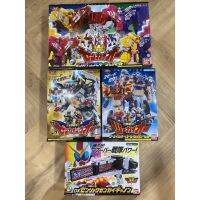 complete zenkaiger robo 45th sentai หุ่นยนต์เซนไคเจอร์ครบชุด 5 ตัว 4 กล่อง ของแท้ 100% มือหนึ่งไม่ผ่านมือชายใด บันได