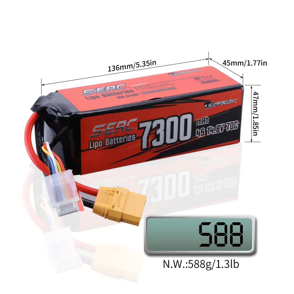 Local Stock Lipo Battery 7300mAh 4S  70C Soft Pack with XT90 Plug  Games Toys RC Car Truck Truggy Crawler Buggy Boat Remote Control Hobby  Batteries | Lazada PH