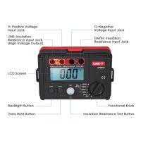 UNI-T UT501A เมกะโอมห์มิเตอร์ ดิจิตอล 1000V เครื่องวัดความเป็นฉนวน วัดความต้านทานฉนวน Insulation Resistance Tester ของแท้ สินค้าพร้อมส่ง