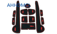 รถ Anti-Dirty Pad ประตู Groove Gate Slot ถ้วย Armrest Storage Pad Mat สำหรับ Great Wall Haval H6 2011 2012 2013 2014 2016 2017