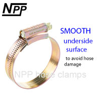 NPP เหล็กรัดท่อ แหวนรัดท่อ เข็มขัดรัดท่อ กิ๊บรัดท่อ "เอ็นพีพี" HOSE CLAMP #3 หรือ #3X - แพ็ค 2 ตัว