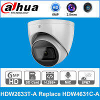 Dahua IP Camera 4MP 6MP PoE Starlight IR Night Vision Built-in Mic SD Card Slot IP67 Video Surveillance Replace 4433C-A 4631C-A