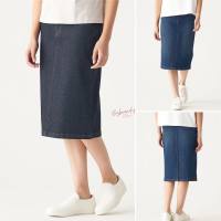 กระโปรงยีนส์ผ้ายืด ผ้าใส่สบาย มูจิ Muji Denim Skirts แท้ ?