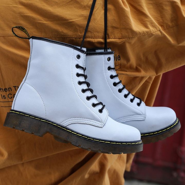 dr-martens-unisex-martin-boots-1460รองเท้าข้อเท้าลำลองสำหรับบุรุษและสตรีขนาดบวก35-46