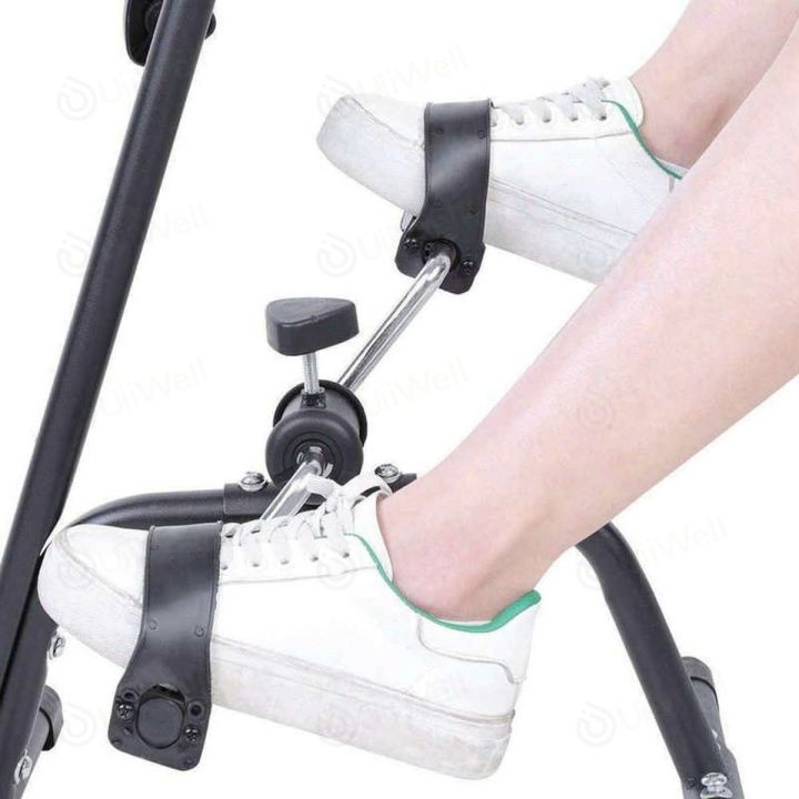 bsports-เครื่องออกกำลังกาย-จักยานมินิ-จักรยานเท้าปั่น-mini-bike-กายภาพบำบัด-สร้างกล้ามเนื้อแขนขา-ผู้ป่วยฟื้นฟูอัมพฤกษ์-อัมพาต-ผู้ป่วยพิการ-กล้ามเนื้ออ่อนแรง-จักรยานลดน้ำหนักขา-น่อง-รุ่นigs0050-สีบรอนซ
