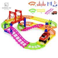 รถของเล่น รถราง URBAN RAIL DIY รถรางเก๋งซิ่ง รางหลากสี รถเก๋งซิ่งพร้อมรางปรับแต่งรางได้ตามต้องการ  888-30