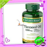 Free and Fast Delivery Natures Bounty Vitamin Flaxseed Oil 1200 mg Dietary  125 Softgels