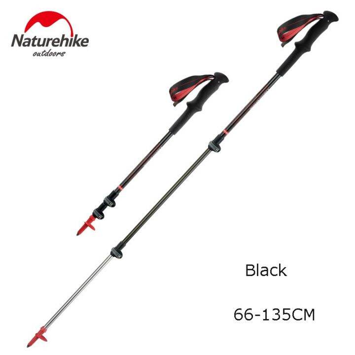 NatureHike Ultralight Portable Trekking Pole Stick Folding Telescopic ...