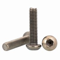 New Product GR2 ISO7380 M4 M5 M6 Pure Titanium Hex Hexagon Socket Button Head Screws