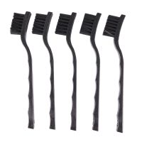 5 Pcs Black Non Handle PCB Rework ESD Anti Static Dust Brush 17cm