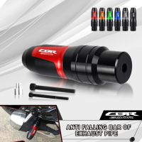 ✐แผ่นป้องกันตกสำหรับ Honda CBR650R CBR 650R 2015-2018 2019 2020 2021 CNC อุปกรณ์เสริมสำหรับมอเตอร์ไซด์แผ่นเฟรมป้องกันรถเลื่อนล้มไอเสีย