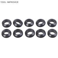 TOOL IMPROVER 10pcs airlock Grommet fermentor ป้องกันการรั่วซึมแหวนฝาชง grommets