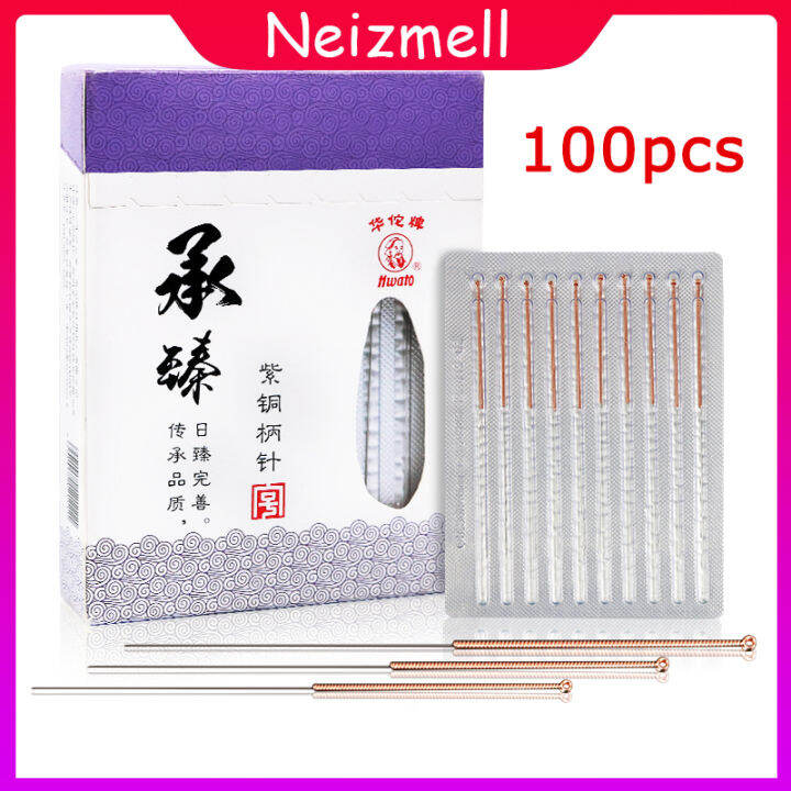 100pcs/box Disposable Sterile Acupuncture Needles Beauty Massage lancet